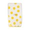 Yellow Polka Dot Scalloped Guest Napkins – 24 Pack | 3-Ply Elegant Dinner Napkins for Parties & Events